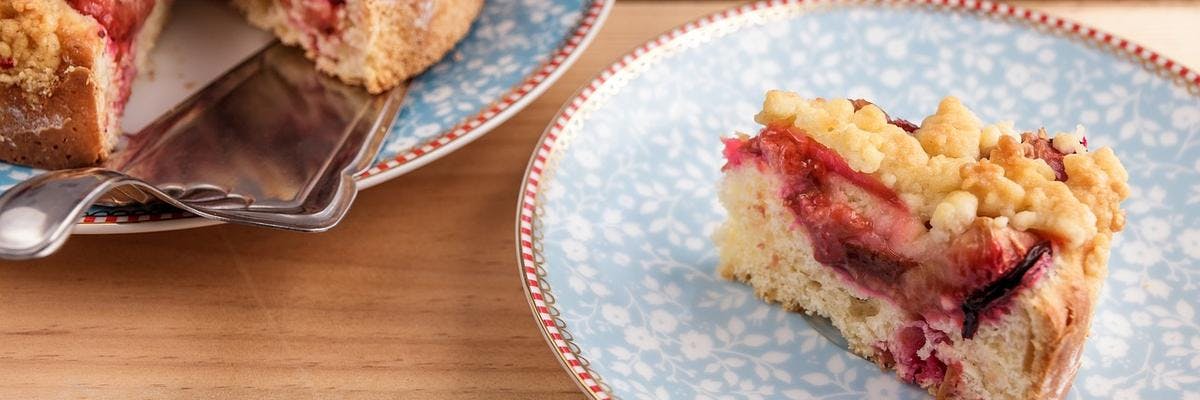 Raspberry Crumble Cake recipe