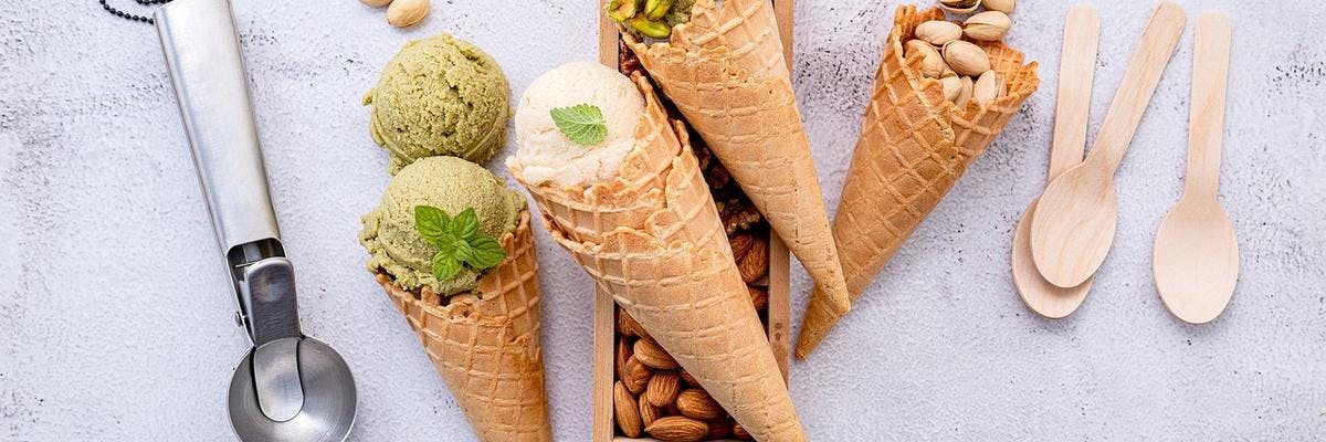 Homemade Pistachio Ice Cream recipe