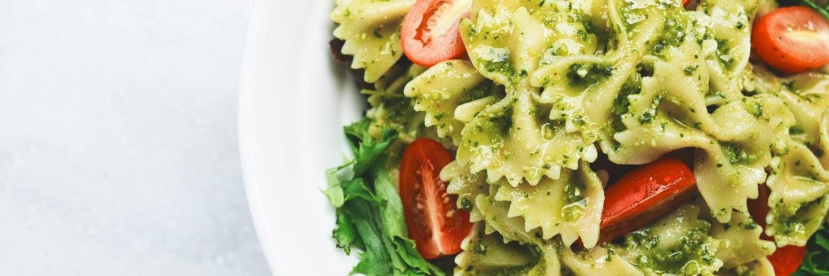 Homemade Pesto Pasta Salad recipe