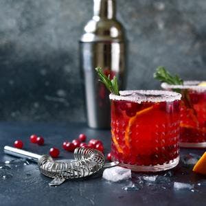 Red Currant & Orange Gin Cocktail