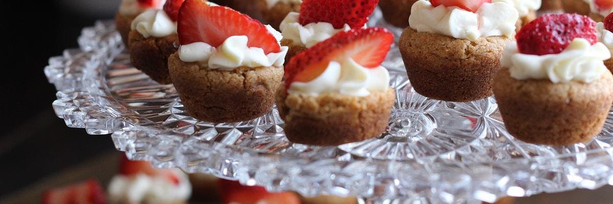Strawberries & Cream Cupcakes recipe