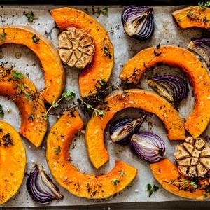 Roasted Butternut, Garlic, Red Onion with Thyme