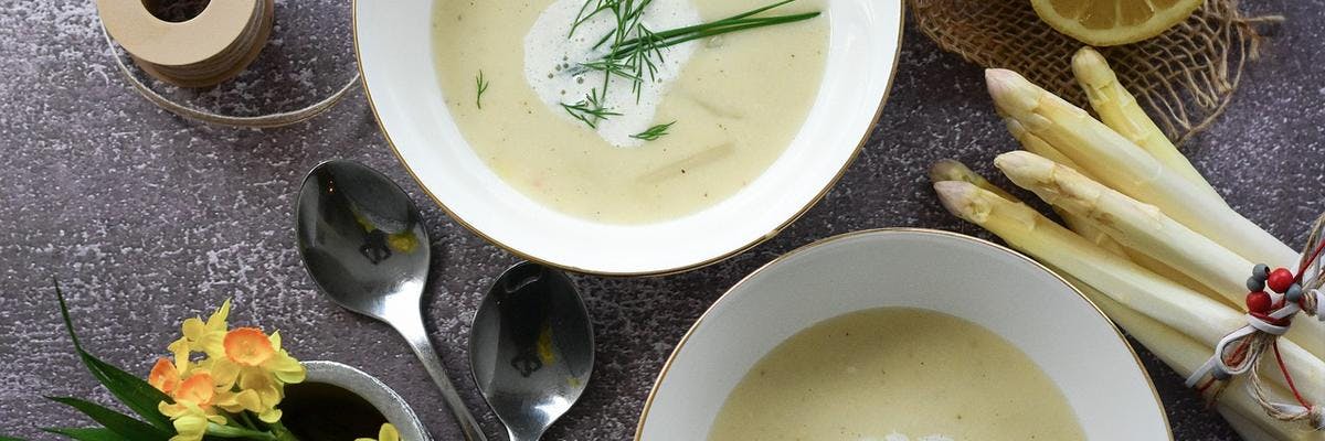 Creamy Asparagus Soup recipe