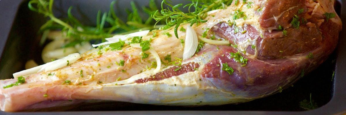 Succulent Rosemary & Garlic Roast Lamb recipe