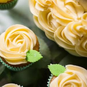 Lemon Cupcakes with Zesty Buttercream Frosting