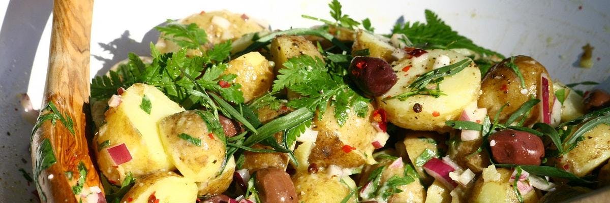 Spicy Potato Salad recipe