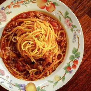 Vegan Tomato Spaghetti