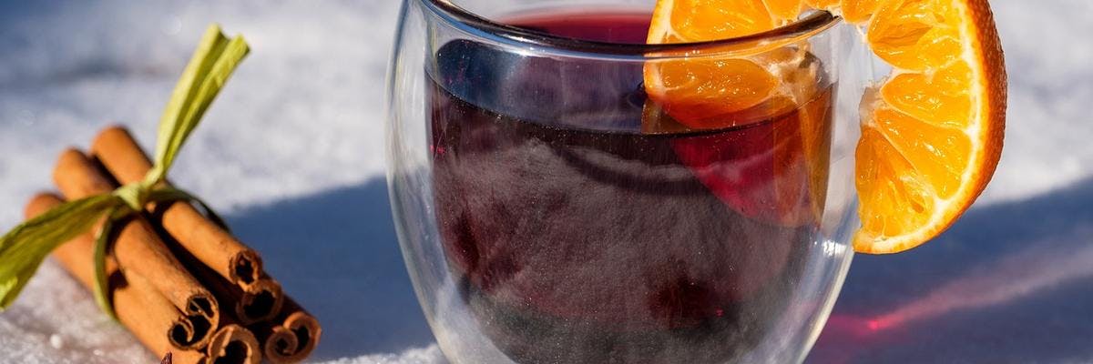 Winter Spiced Mulled Wine Sweetened with Vanilla Pods recipe