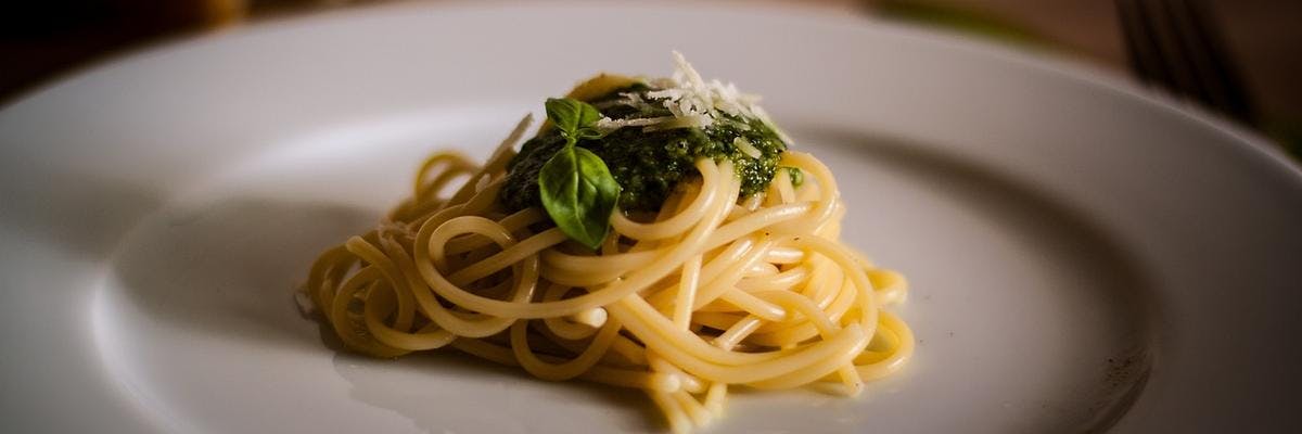 Simple Pesto Spaghetti recipe