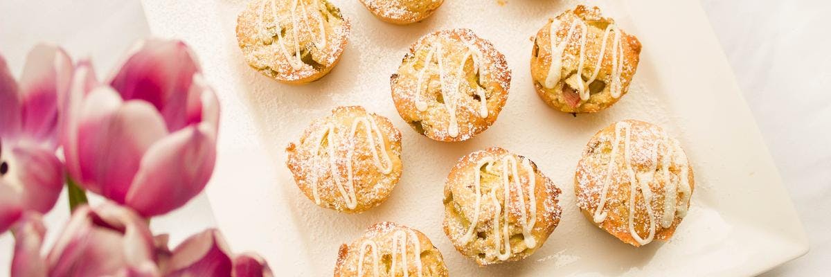Apple & Rhubarb Muffins recipe