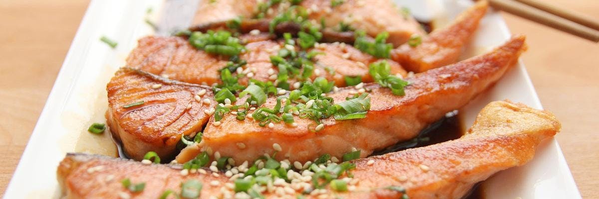 Teriyaki Salmon Starter recipe