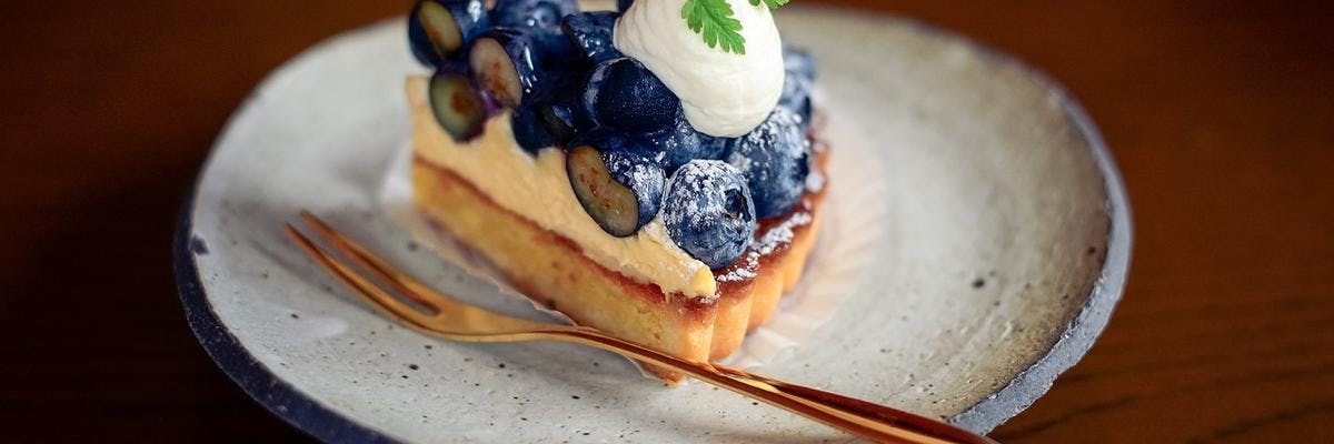 Wild Blueberry and Gooseberry Tart recipe