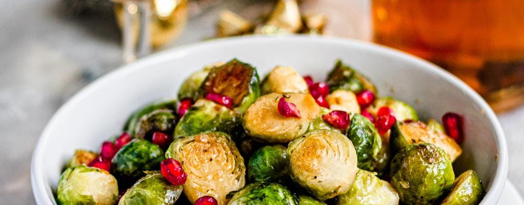 Pomegranate Brussels Sprouts recipe