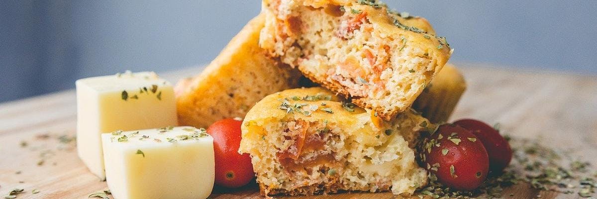 Savoury Cheese & Bacon Muffins recipe