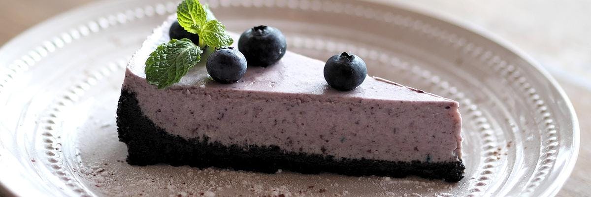 Blueberry and Lime Cheesecake recipe