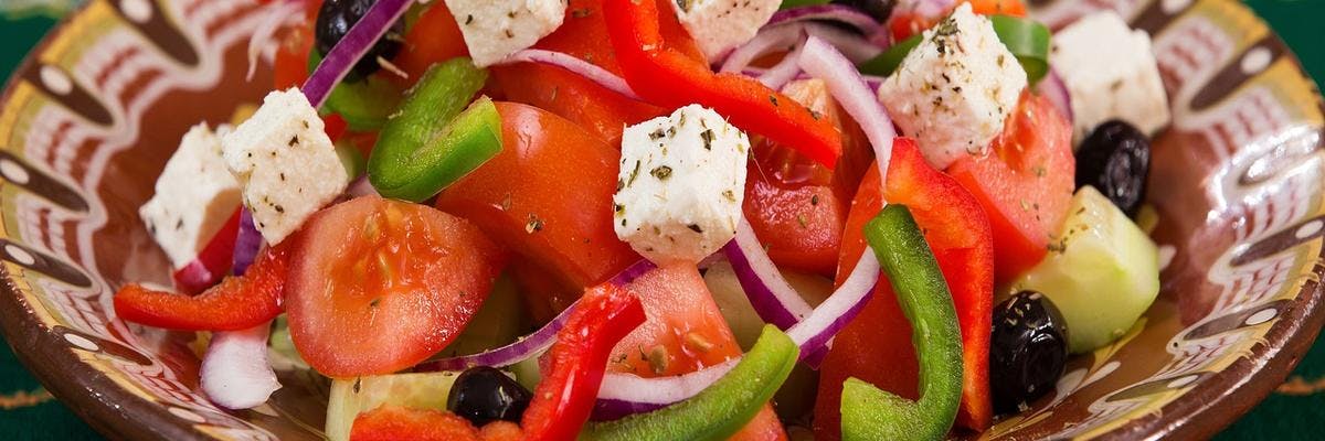 Fresh Feta Salad recipe