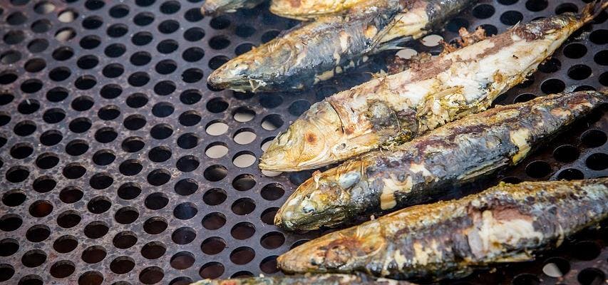 Barbecued Fresh Sardines recipe