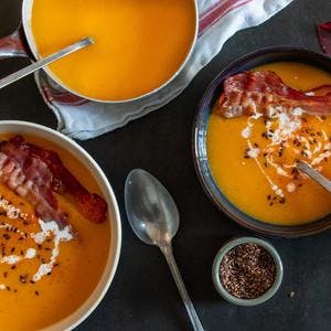 Bacon & Butternut Squash Soup
