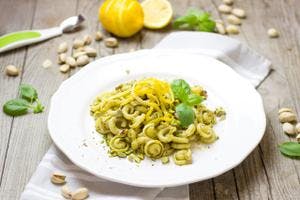 Pistachio Basil Pesto & Lemon Pasta