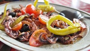 Mediterranean Medley with Slow-Cooked Octopus