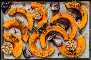 Roasted Butternut, Garlic, Red Onion with Thyme