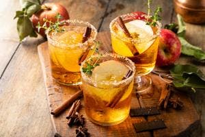 Apple Cinnamon Bourbon Cocktail