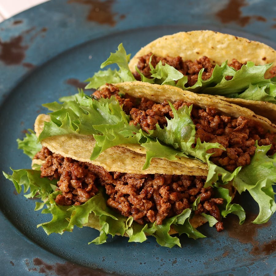 Traditional Mexican Beef Tacos